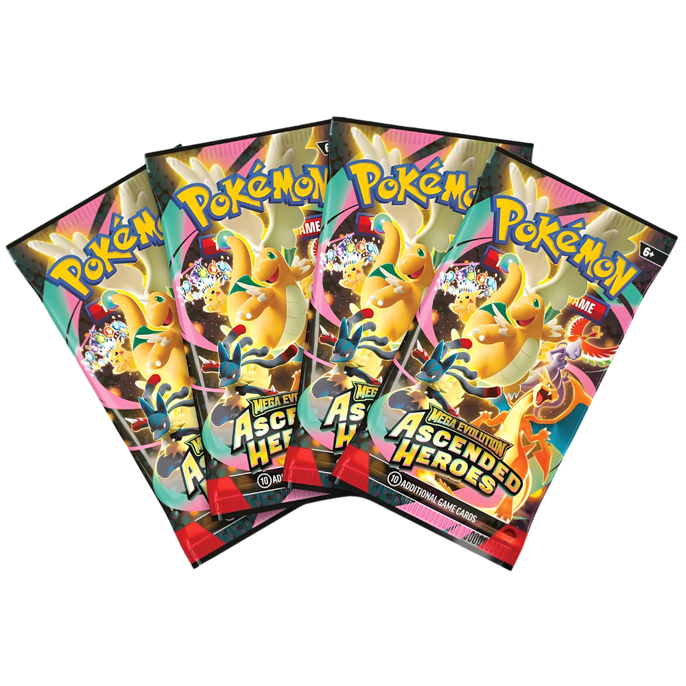 Pokémon TCG Mega Evolution Ascended Heroes Mega Emboar ex Box Collectible Trading Card Game Set