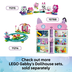 LEGO Gabby’s Dollhouse Kitty Fairy’s Garden House Building Set Toy Gift 4+ Years