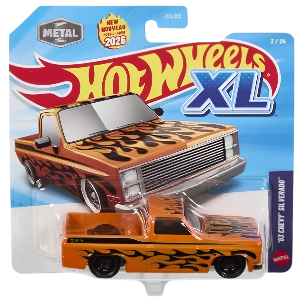 Hot Wheels XL 1:43 Scale 2026 Die-Cast Car Mattel Creations Mainline