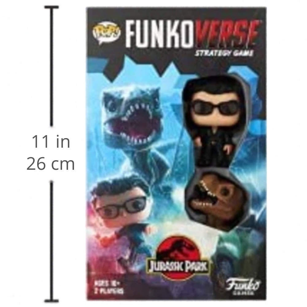 Funko Pop Funkoverse Jurassic Park 101 Expandalone Strategy Board Game Dr Ian Malcolm T Rex Gift