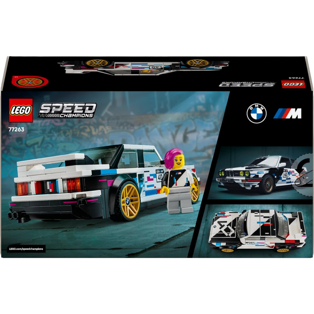 Lego Speed Champions Bmw M3 E30 77263 Sports Car Building Set for Kids and Car Collectors