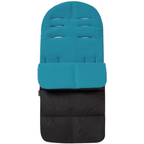 Premium Universal Footmuff Cosy Toes for Silver Cross Pram Stroller Waterproof Liner