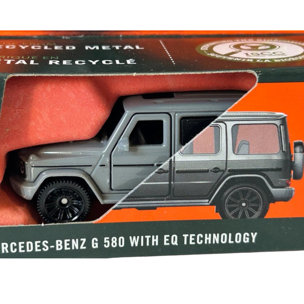 Matchbox 2024 Mercedes-Benz G580 Grey SUV 1:60–1:64 Scale Diecast Model Toy