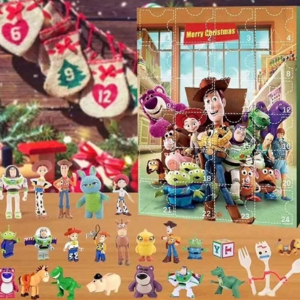 Toy Story Advent Calendar 2026 Christmas Countdown 24 Days Resin Collectible Toy Gift
