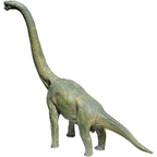 30 Inch Giant Green Brachiosaurus Dinosaur Toy, PVC Jurassic World Figure for Kids 3+