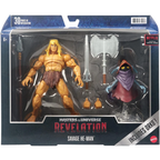 Masters of the Universe Revelation Savage He-Man Action Figure Collectible Toy