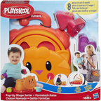 Playskool Pop-Up Shape Sorter Baby Toy Portable Collapsible Matching Game 18M+