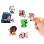 Minecraft Movie Mini Mode Overworld Battle Pack Toy Mini Figures Accessories Buildable Set