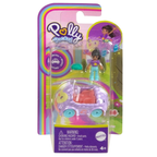 Polly Pocket Compact Playset with Micro Dolls & Metal Vehicle Mattel Gvm22 / Hkv55