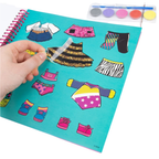 Lol Doll Fashion Art Pad Makeup & Fashion Design Kit Creative Girls Activity Gift Set
