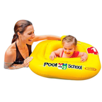 Baby Pool Float Deluxe Seat with Sunshade Infant Swimming Ring for Pool & Beach