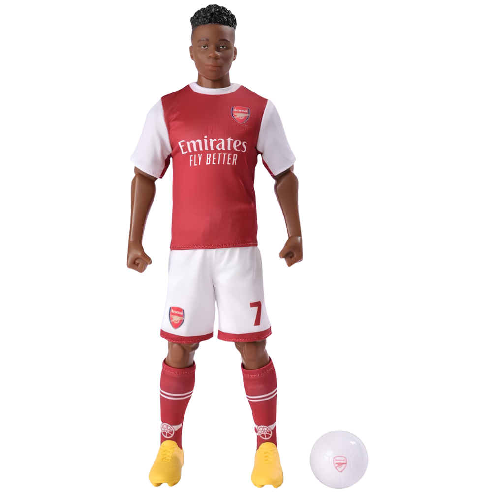 Saka Arsenal Action Figure Collectible Football Player Figurine for Arsenal Fans Supporters & Collectors