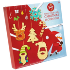 Make Your Own Christmas Decorations Craft Kit for Kids Colouring Hanging Christmas Party Crafts