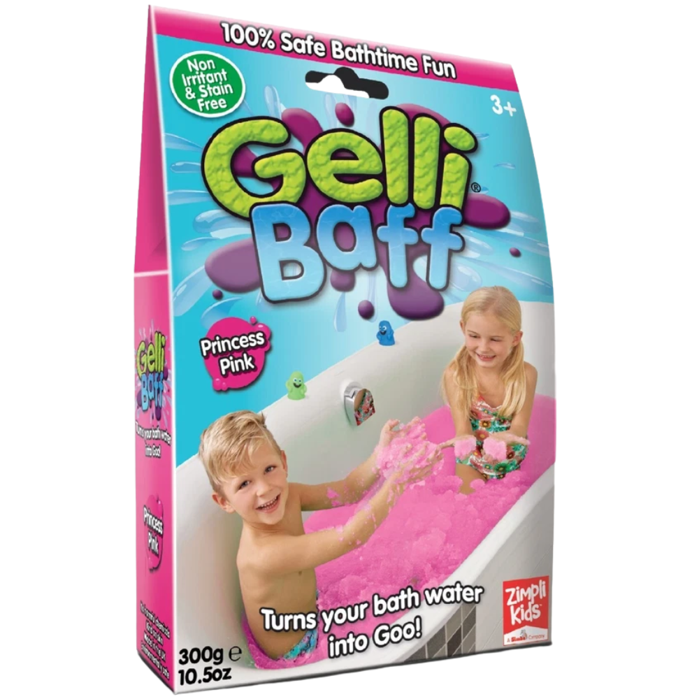 Gelli Baff Slime Bath Powder for Kids Non-Toxic Colourful Goo Outdoor Water Play