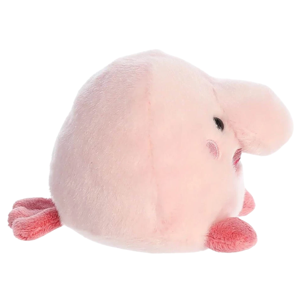 Aurora Palm Pals Bart Blobfish 5-Inch Soft Plush Toy Pink Cuddly Collectible