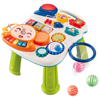 Unisex 2-In-1 Baby Walker and Interactive Entertainment Game Table for Growing Babies