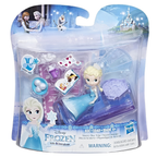 Disney Princess Little Kingdom Snap-Ins & Royal Clips Figures Rapunzel Cinderella & Frozen
