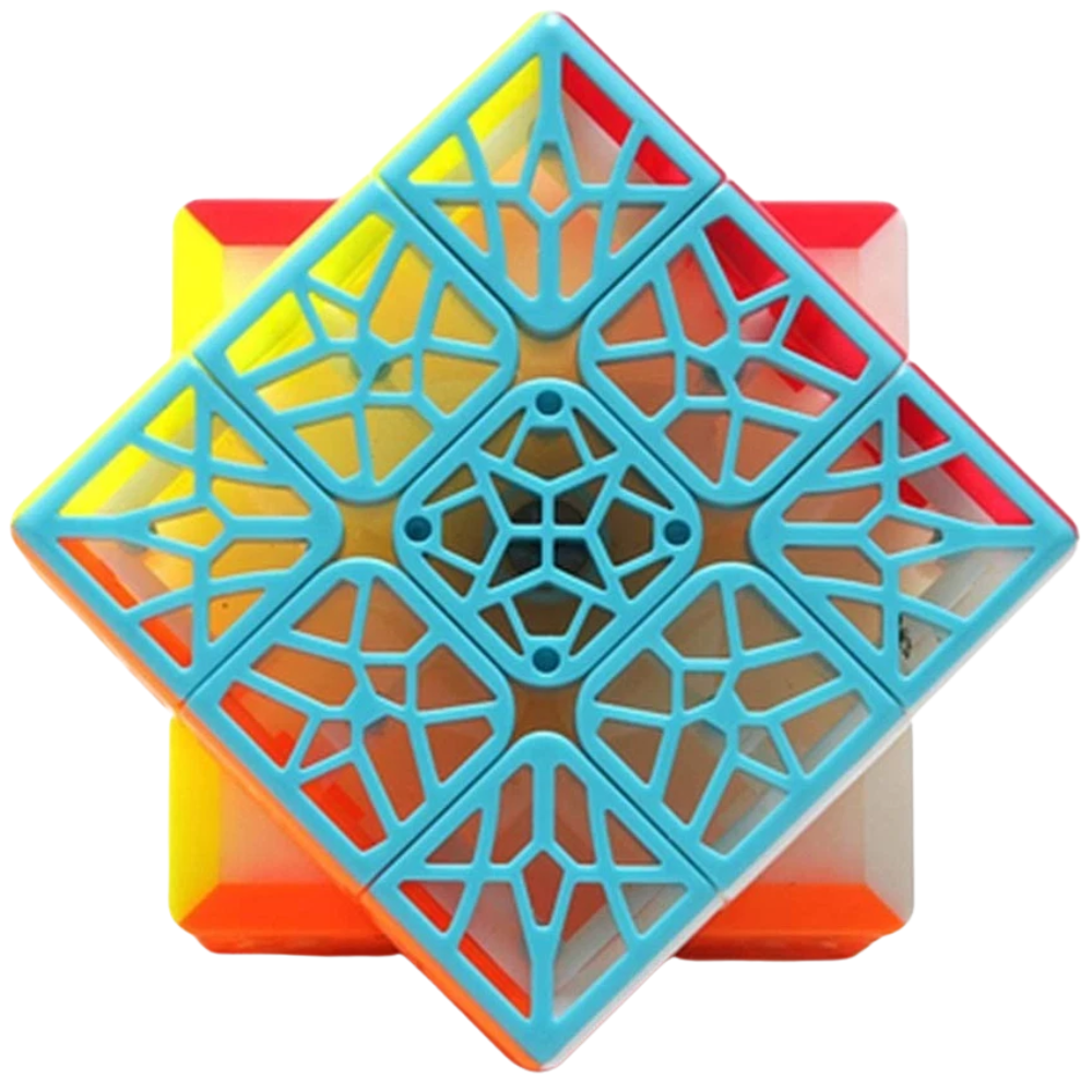QiYi DNA 3x3 Speed Cube Puzzle Stickerless Smooth Magic Cube Toy for Kids Adults