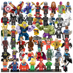 48PCS DC Marvel Superhero Minifigures Toys Set Kids Collectible Figures Gift UK