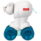 Fisher-Price Interactive Polar Bear Press & Go Baby Crawling Toy Sensory Activity 9M+