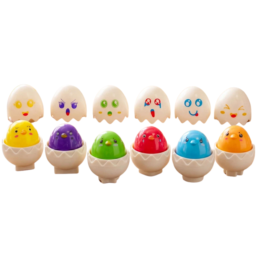Matching Eggs Toy Shape Colour Sorter for Babies & Toddlers Educational Sensory Puzzle Game