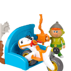 Fisher-Price Gus the Itsy Bitsy Knight Kingdom Castle Playset with Figures and Vehicle Toy