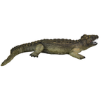 Large Soft Rubber Crocodile Alligator Toy, Realistic Wildlife Figure Gift for Kids