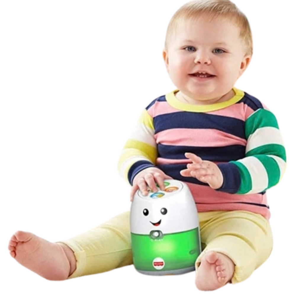 Fisher-Price Laugh & Learn Babble & Wobble Hub Interactive Musical Baby Toy 9m+