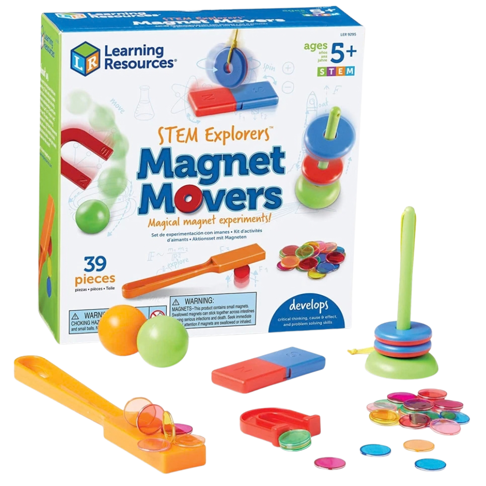 Learning Resources STEM Explorers Magnet Movers Magnetism Science Activity Kids Toy