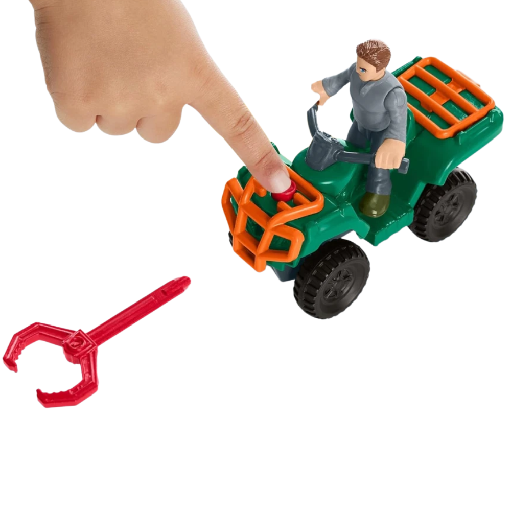 Jurassic World Dino Lab Playset Figures Fisher-Price Imaginext Therizinosaurus Dimetrodon