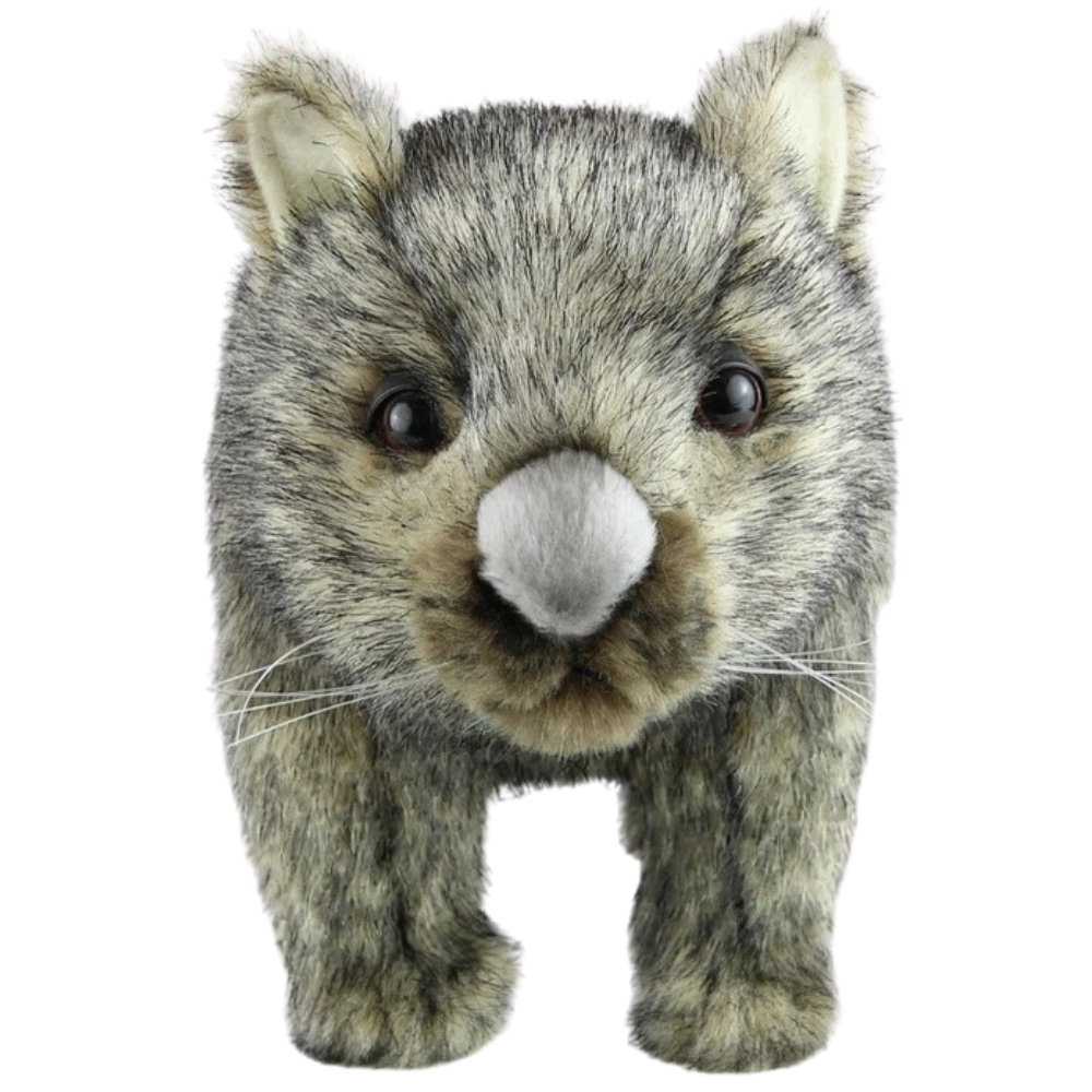 Hansa Wombat Plush Soft Toy Lifelike Australian Marsupial Teddy Animal Gift 3249 for Kids Toy