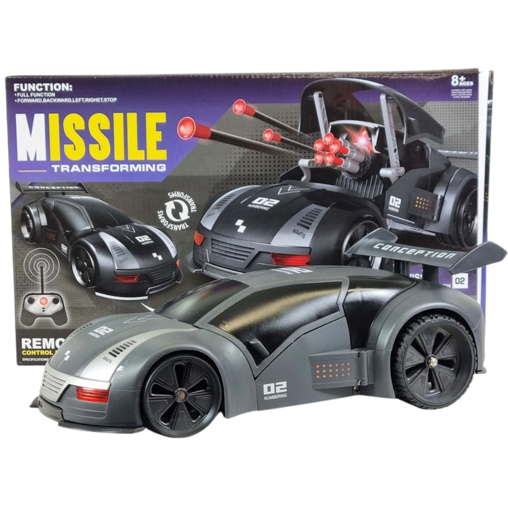 Rc Tank Drift Car Dart Firing Radio Control Off Road Buggy Truck Transforming Toy
