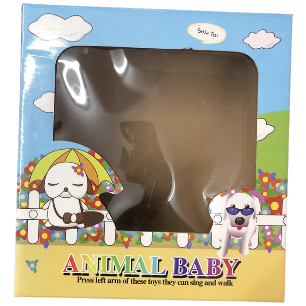 Electronic Toy Dog with Remote Control Walking and Barking Puppy Pet for Kids Fun Gift