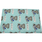 Baby Pillowcase 40x60cm 100% Cotton Zipped Pillow Cover Jungle Floral Print