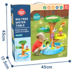 RLS Magic Tree Sand and Water Table Large 17-Piece Outdoor Garden Activity Play Set