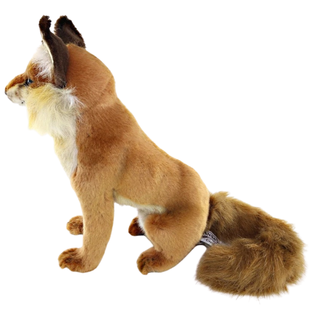 Hansa 27cm Red Fox Plush Soft Toy Wild Animal Teddy Gift 6098 for Nature Lovers Cute Cuddly