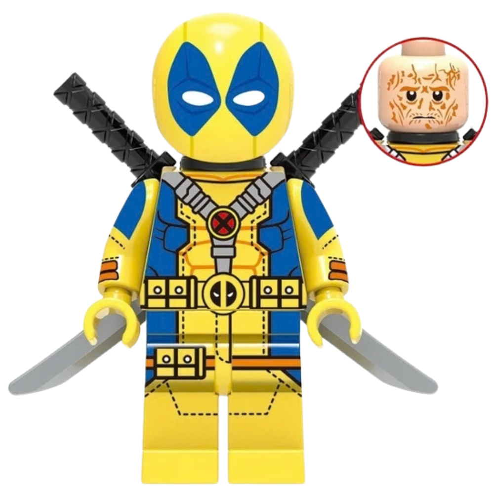 Deadpool 8PCS Mini Figures Building Blocks Set Marvel Superhero Collectible Toys UK