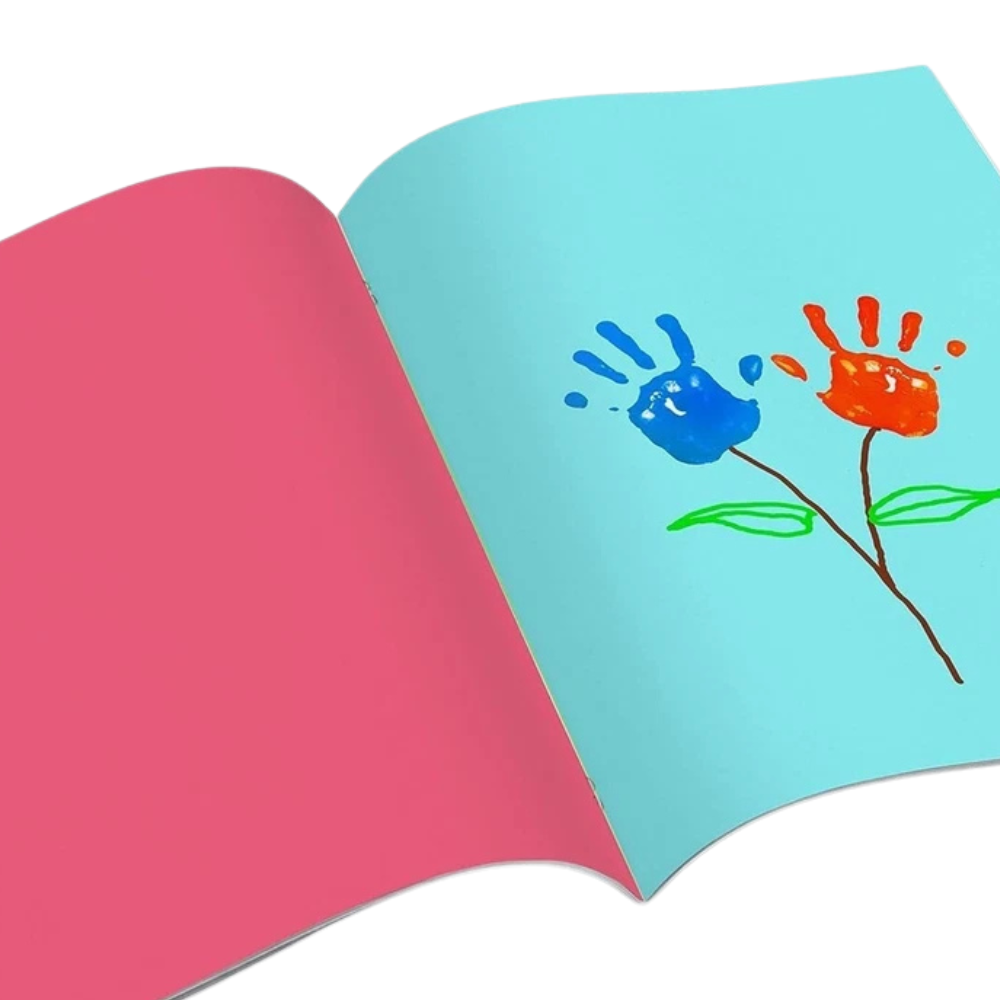 A4 Scrapbook Craft Pad Pack of 3, 32 Pages Each Kids Drawing and Photo Book for School