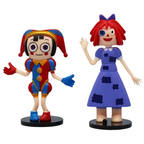 The Amazing Digital Circus 8X PVC Figures Movable Collectible Display Set