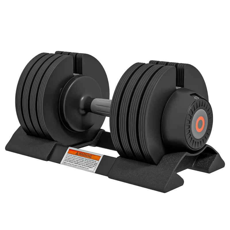 Dumbbells – Adjustable Weights 7kg–24kg with Non-Slip Handle