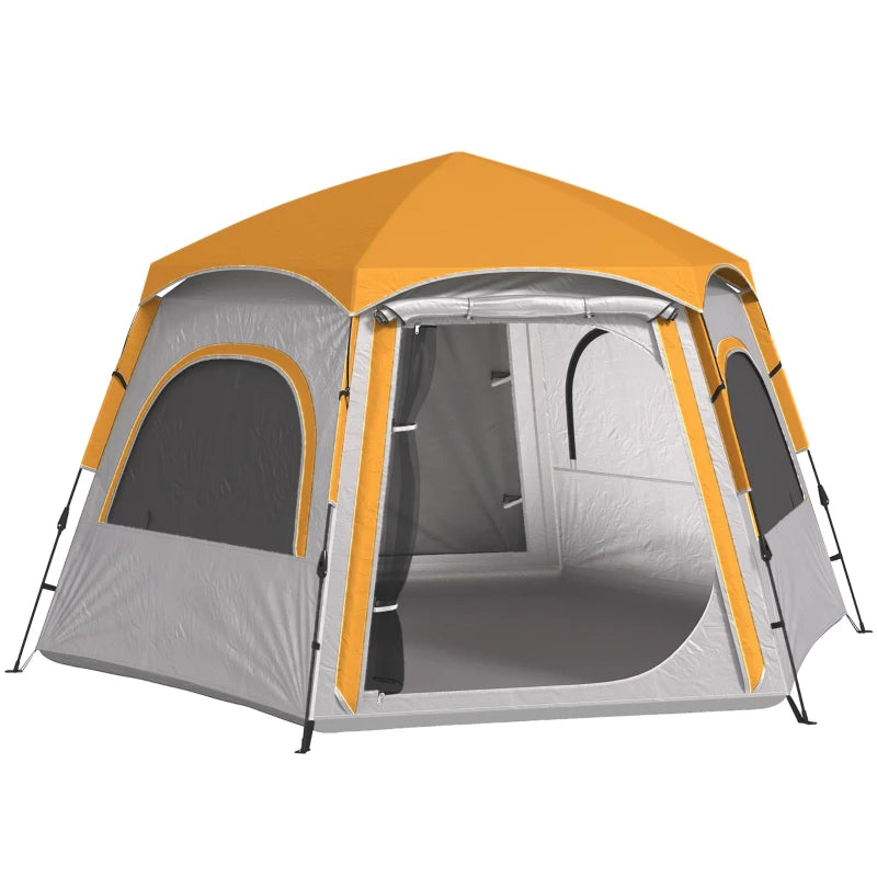 Easy Setup Dome Tent – Family Tent with Vestibule & Rainfly
