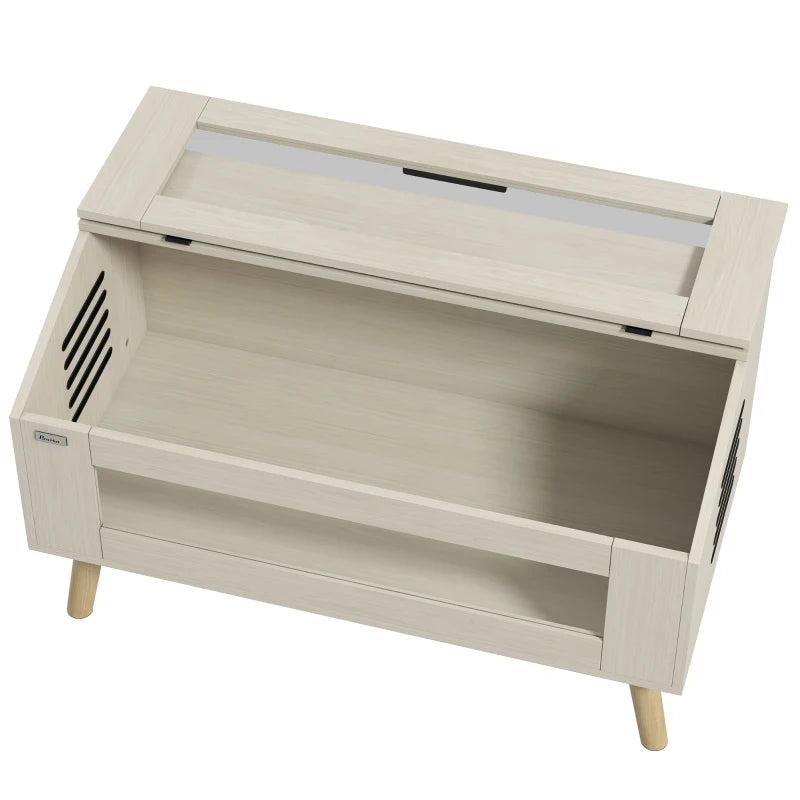 Reptile & Small Pet Vivarium 140L with Glass Windows