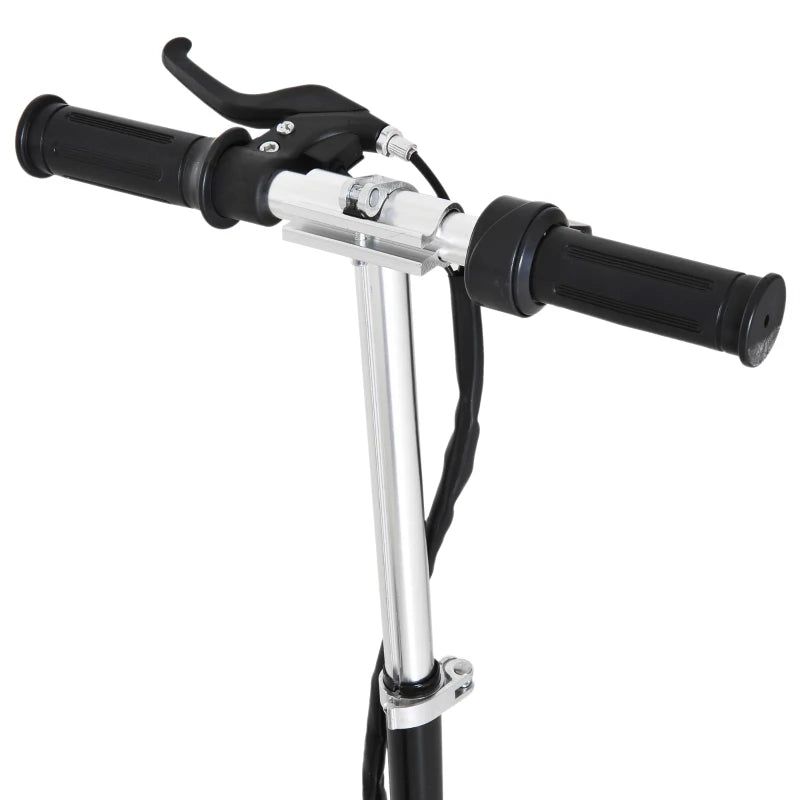 Folding Electric Ride-On Scooter for Kids Ages 7-14, Black – Compact & Easy to Use