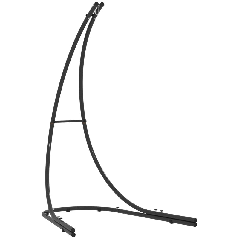 Sturdy Metal Hammock Chair Stand, Extra Large Base, 150 KG Capacity for Indoor Outdoor