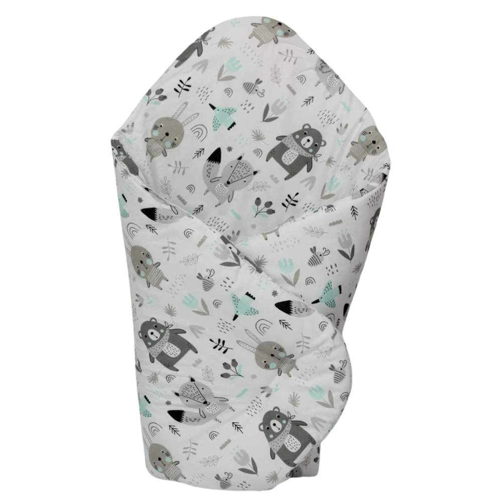 Baby Swaddle Wrap Newborn Blanket Pram Quilt Sleeping Bag