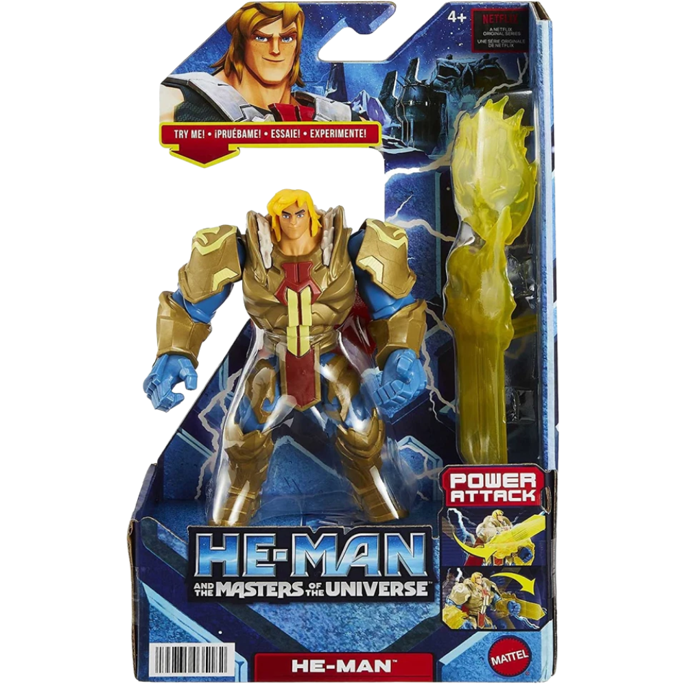 Masters of the Universe He-Man 5.5in Grayskull Armour Action Figure with Weapons