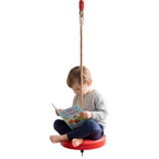 Round Swing Seat & Wooden Trapeze Bar Children's Climbing Frame Accessories