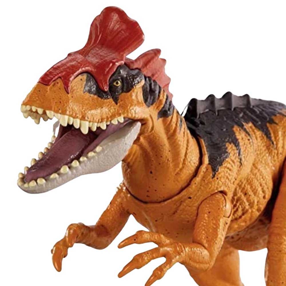 Jurassic World Cryolophosaurus Sound Strike Dinosaur Action Figure – Mattel – Movable Joints & Sound Feature