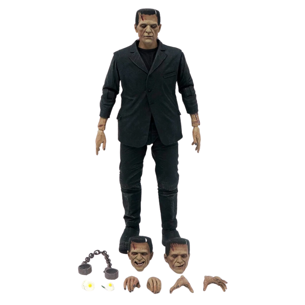 NECA Universal Monsters Frankenstein's Action Figure Model Scebes Toy Doll