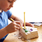 Kids Science Set 6-in-1 Experiment Kit Gemstone Dig Crystal Volcano STEM Toy